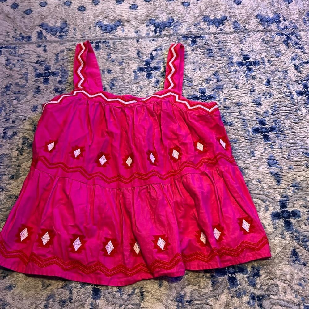 Loft Hot Pink Shirt Size S